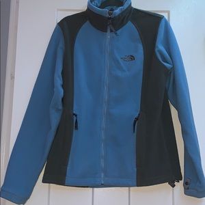 north face fuzzy zip up